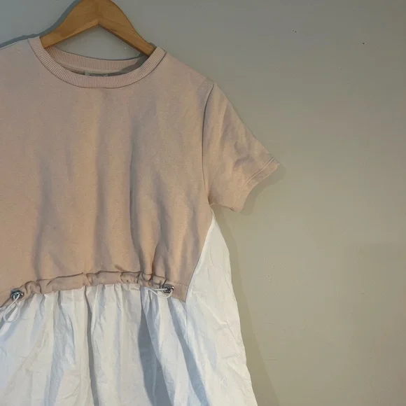 ANTHROPOLOGIE Dress Pilcro Sweatshirt Free People Twofer Camden - Picture 4 of 5